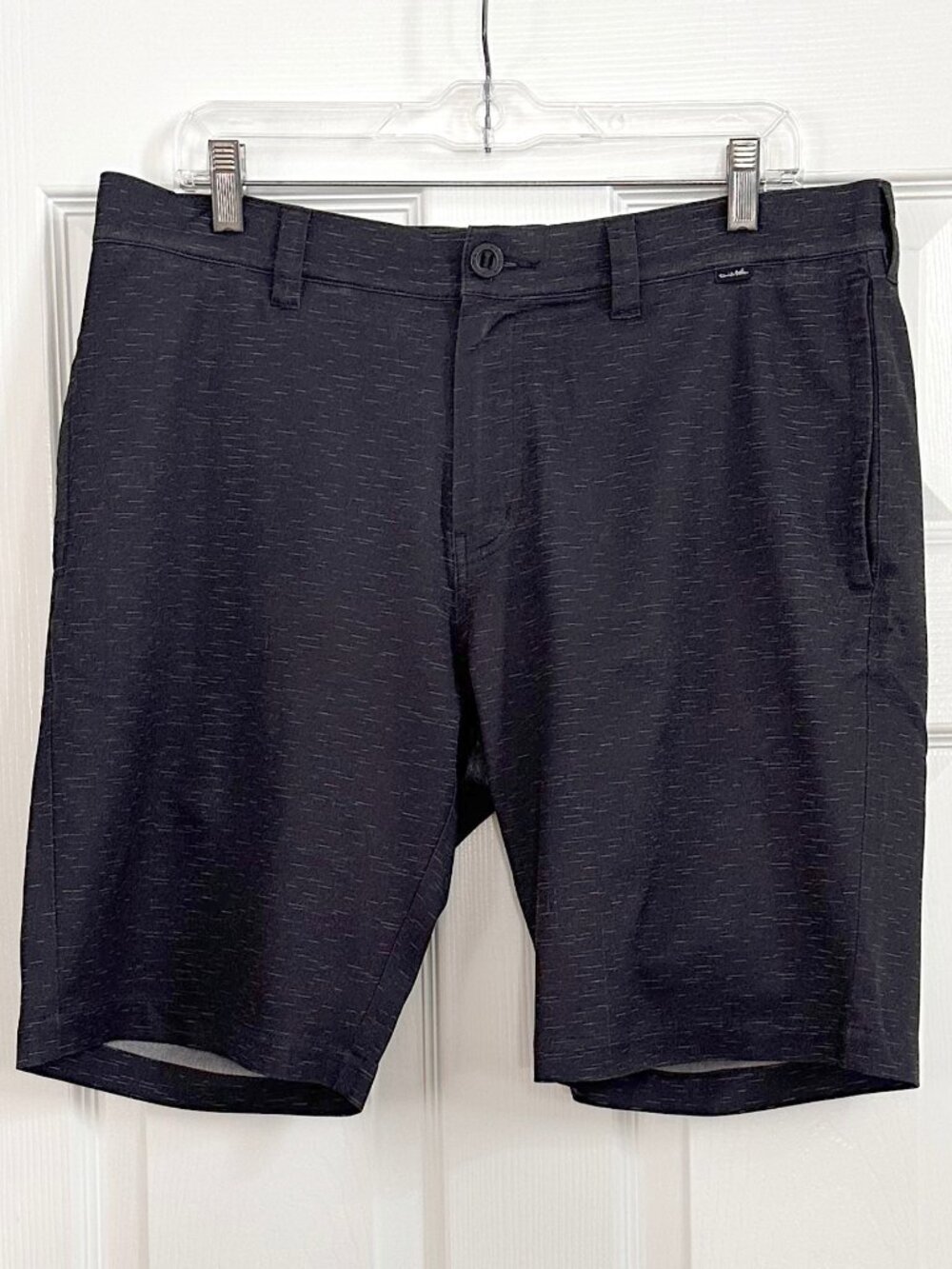 Travis Mathew Marshland Golf Shorts 10" - Black - Size 34